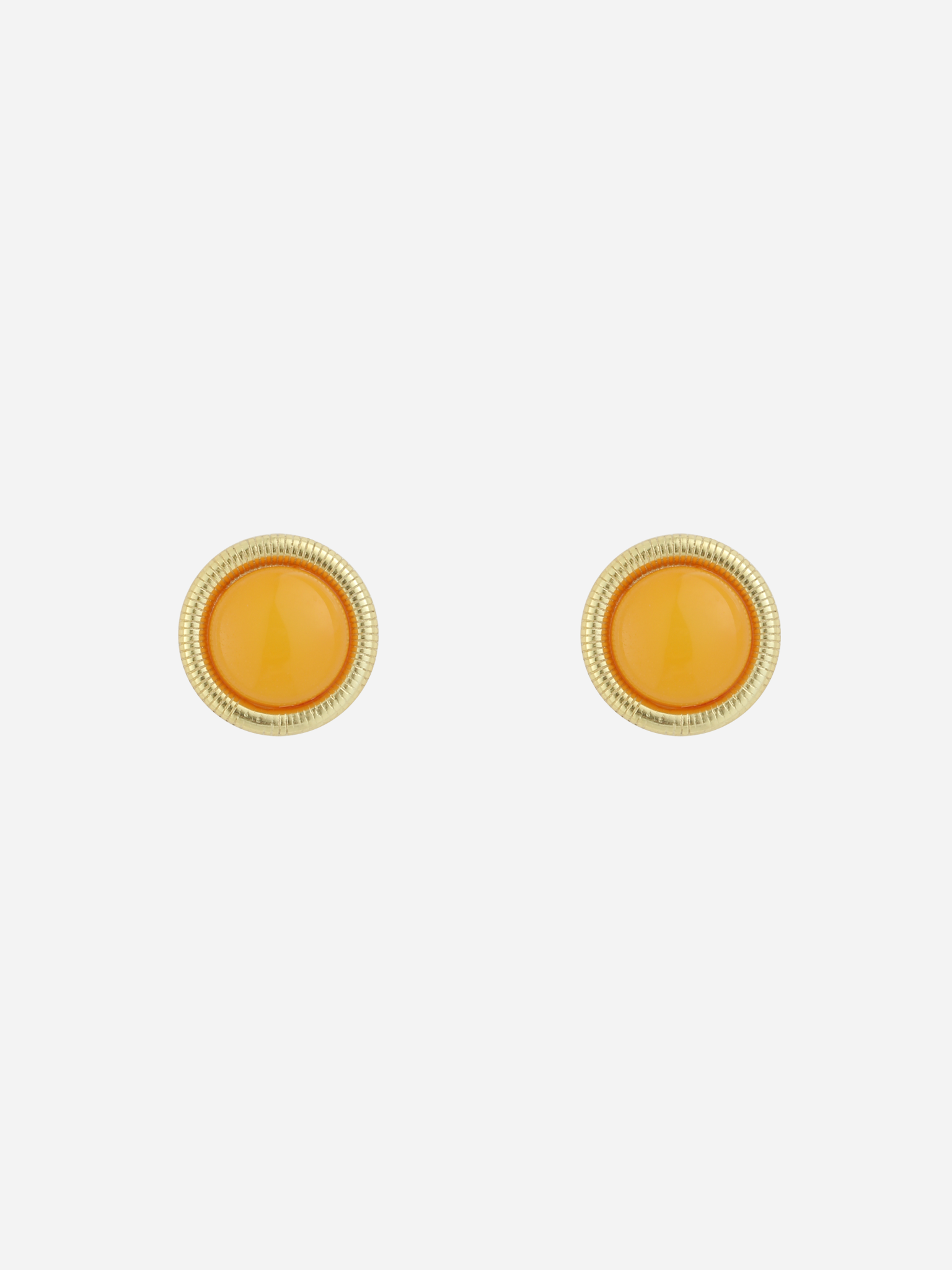 Radiant Sunburst Butterscotch Amber Stud Earrings
