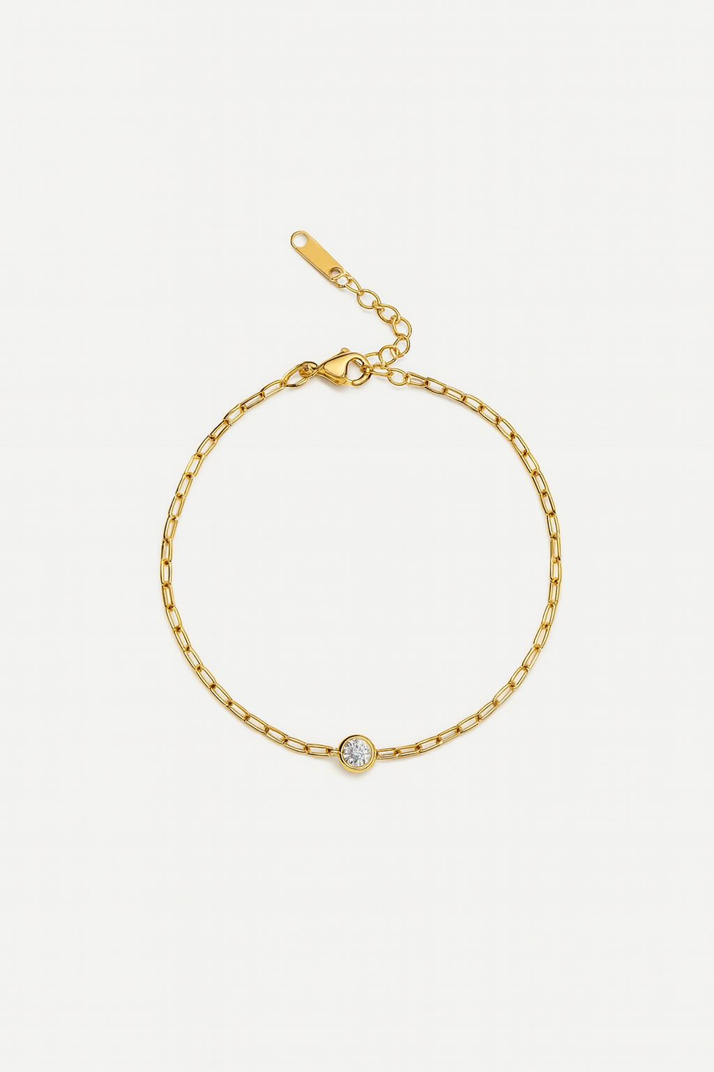 Sleek Andrea Gemstone Bracelet by Caevi – hypoallergenic jewelry