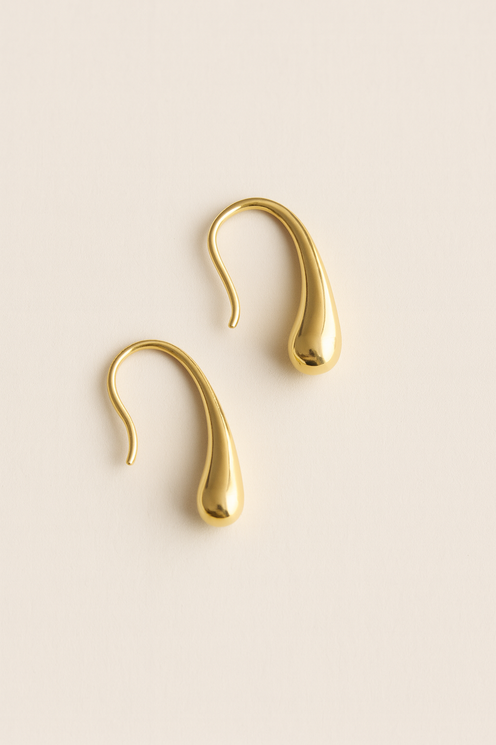 Elegant LANA PETITE HOOK EARRINGS by Caevi – hypoallergenic jewelry