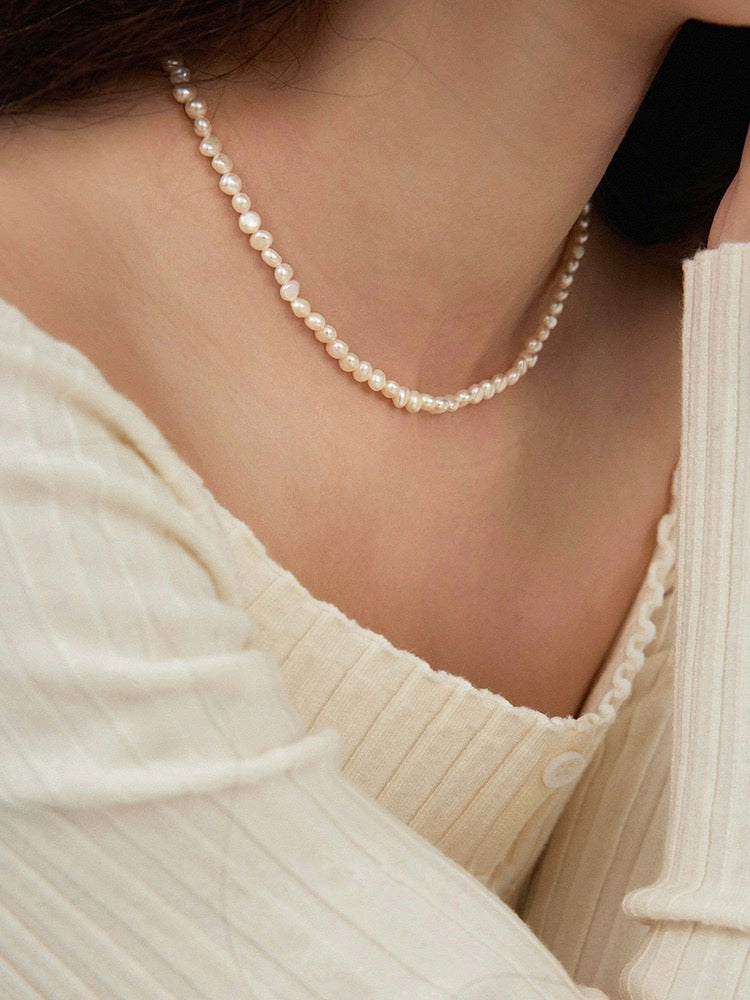 Elegant Melissa Pearl Necklace by Caevi – hypoallergenic jewelry