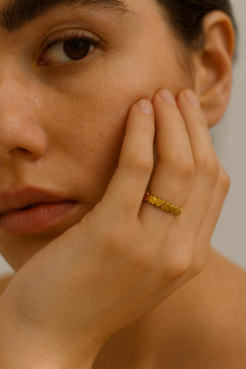 Minimalist MILADA RING by Caevi – hypoallergenic jewelry