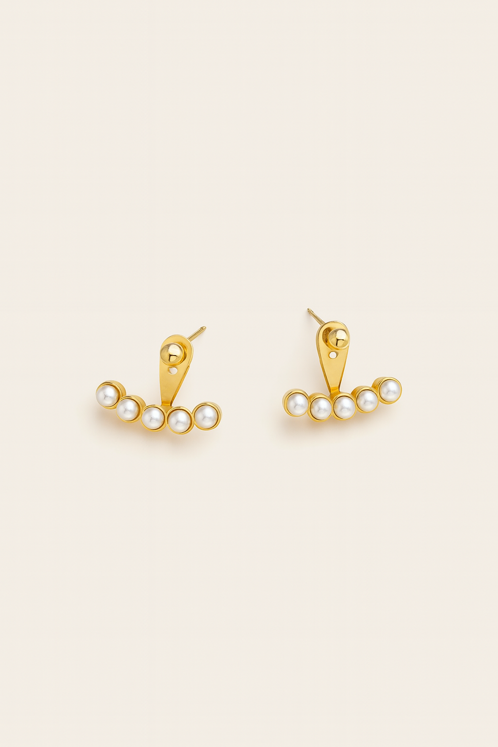 Modern MONIQUE EARRING JACKETS by Caevi – hypoallergenic jewelry