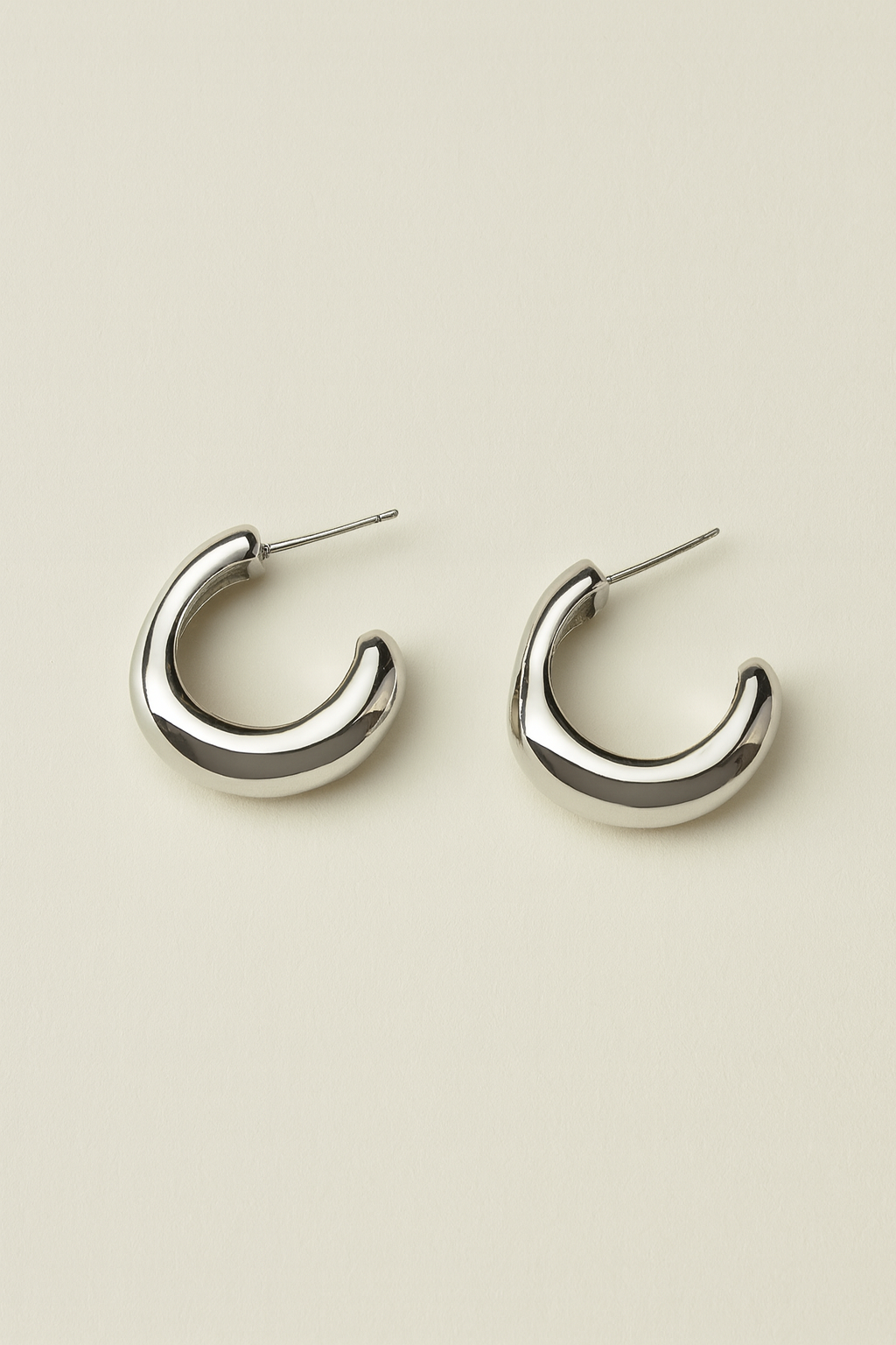 Luxe TAMERA SILVER EARRINGS by Caevi – hypoallergenic jewelry