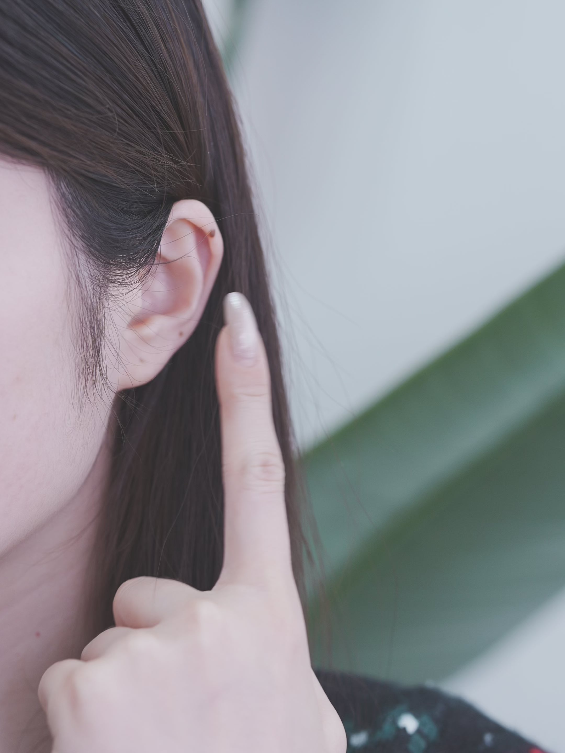 Snake Loop Butterscotch Amber Stud Earrings
